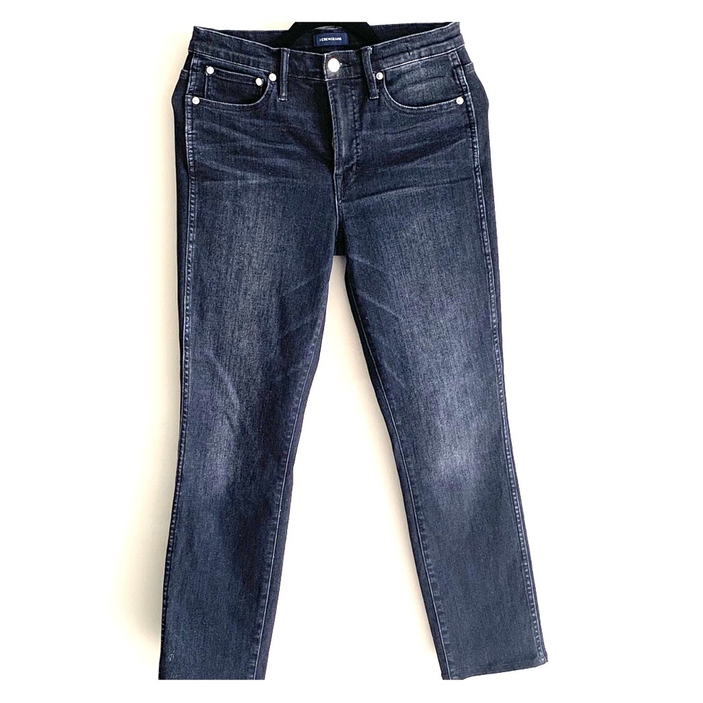 J Crew Black Bootcut Jeans T28
